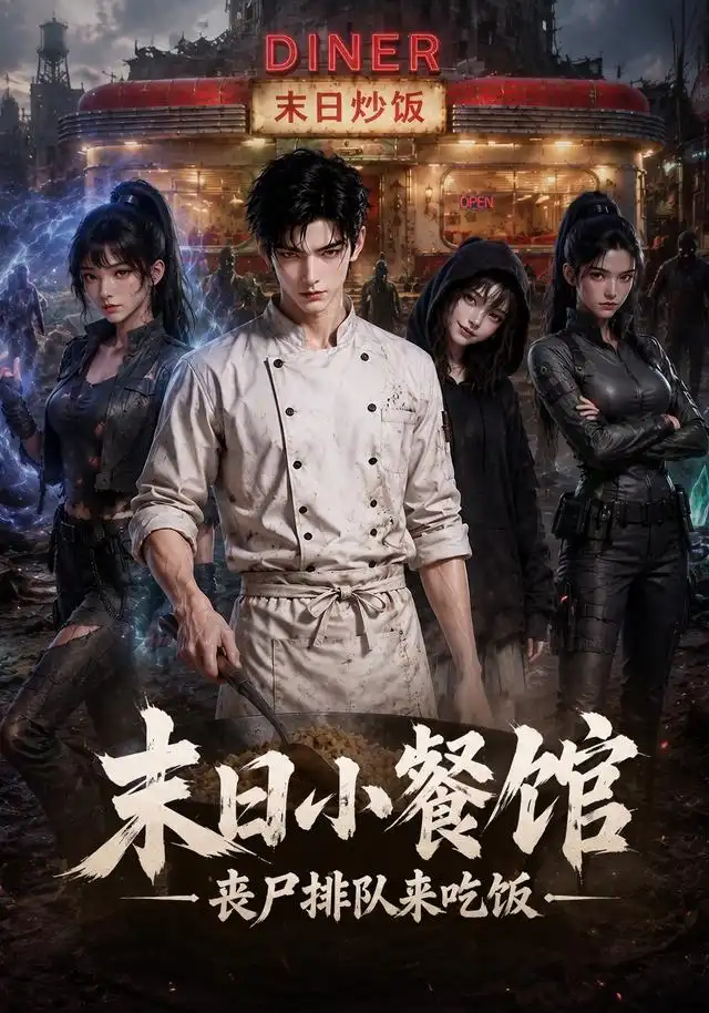 《末日小餐馆，丧尸排队来吃饭（67集）（夸克网盘）》短剧封面
