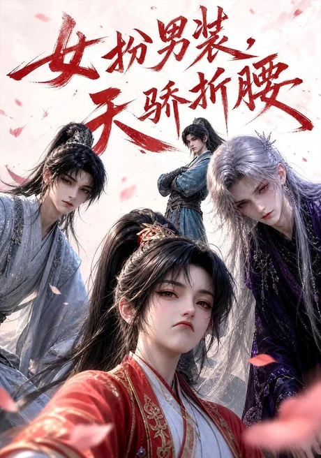 《女扮男装，天骄折腰（136集）（夸克网盘）》短剧封面