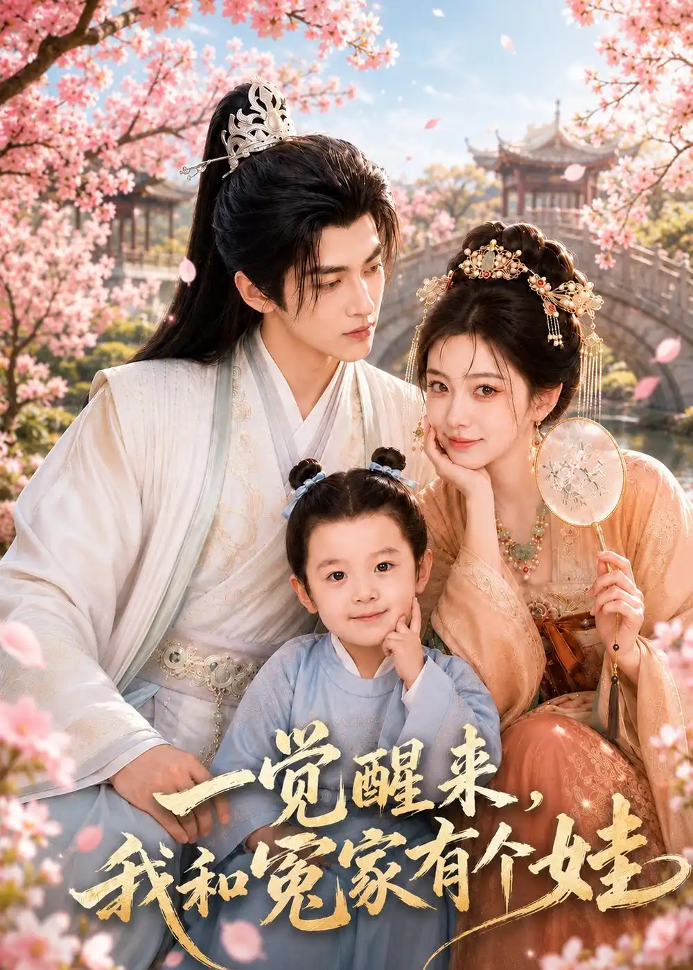 《一觉醒来，我和冤家有个娃（60集）AI短剧 (2026)》短剧封面