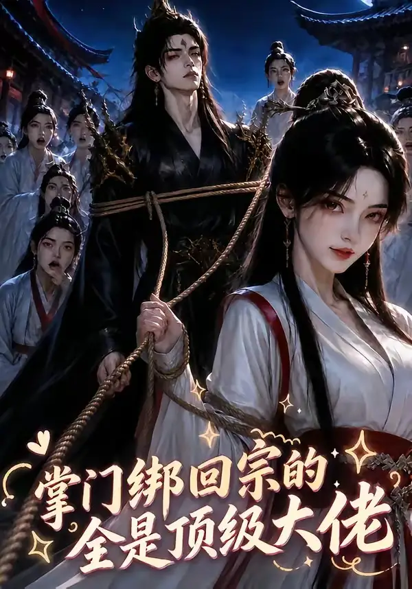 《掌门绑回宗的全是顶级大佬(64集)(夸克网盘)》短剧封面