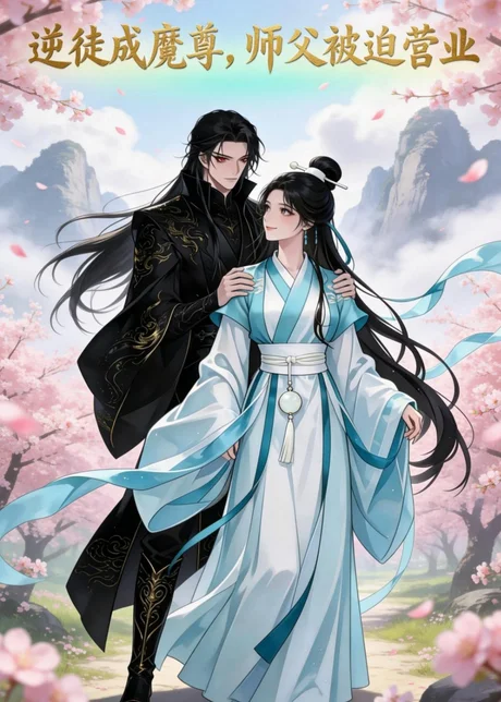 《逆徒成魔尊，师父被迫营业（40集）（百度网盘）》短剧封面
