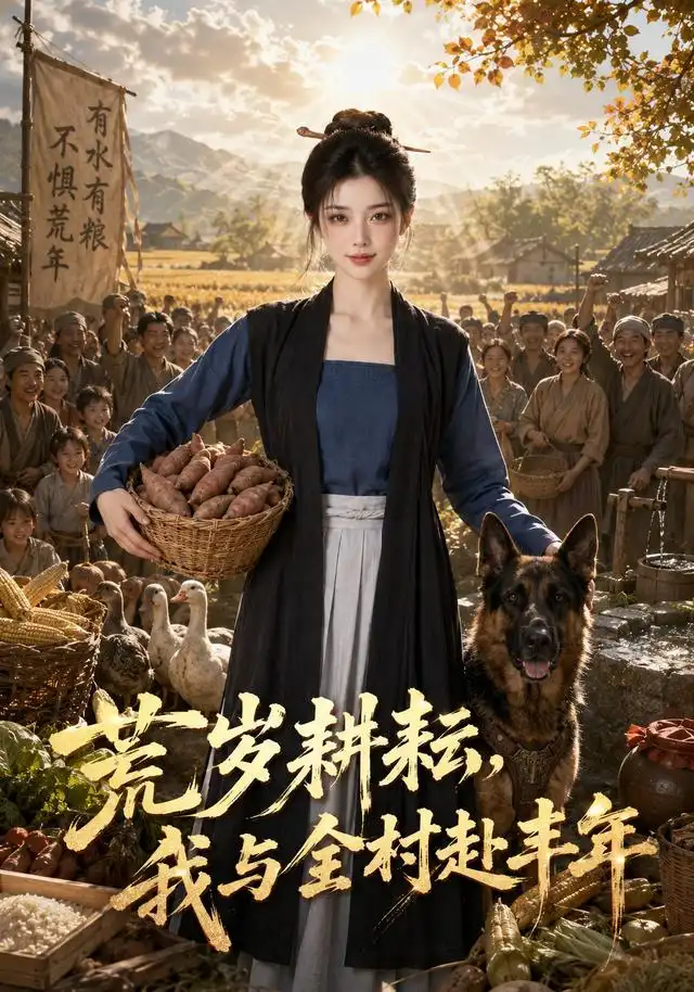 《荒年耕耘,我与全村赴丰年(75集)(夸克网盘)》短剧封面