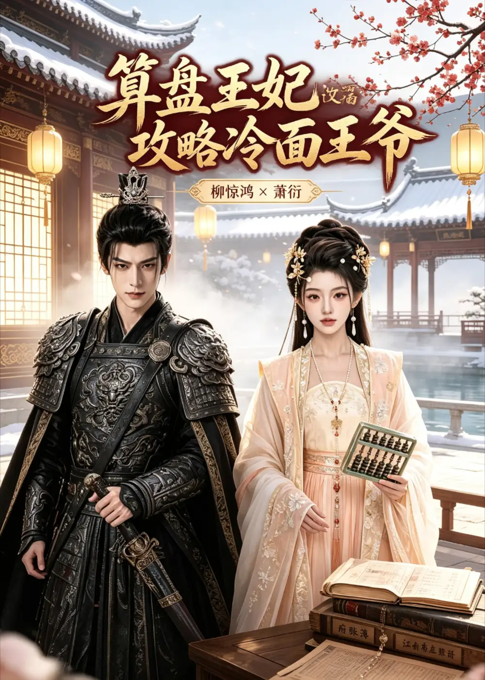 《算盘王妃攻略冷面王爷（30集）（夸克网盘）》短剧封面