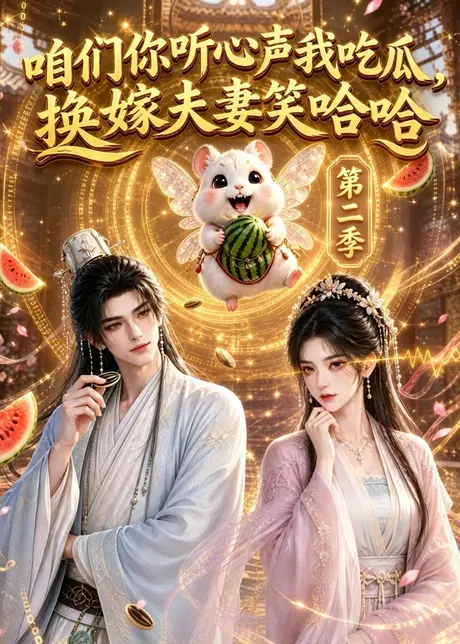 《咱们你听心声我吃瓜，换嫁夫妻笑哈哈第二季（130集）（百度网盘）》短剧封面