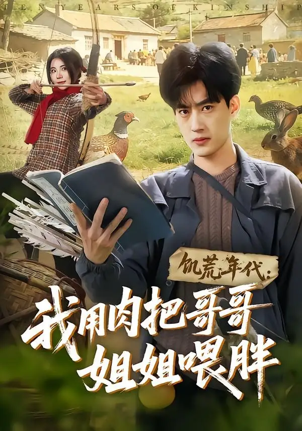 《饥荒年代:我用肉把哥哥姐姐喂胖(72集)白烨&金星颖(夸克网盘)》短剧封面