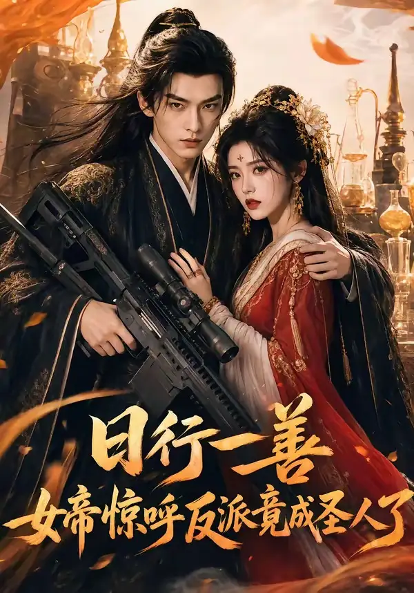 《日行一善:女帝惊呼反派竟成圣人了(96集)(夸克网盘)》短剧封面