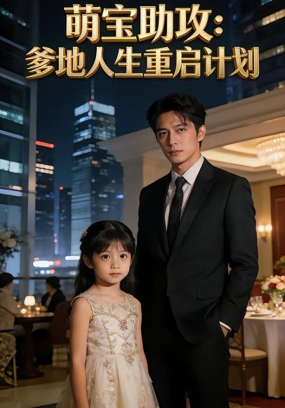 《萌宝助攻：爹地人生重启计划（57集）张恬&廖升培&吴顺量（百度网盘）》短剧封面