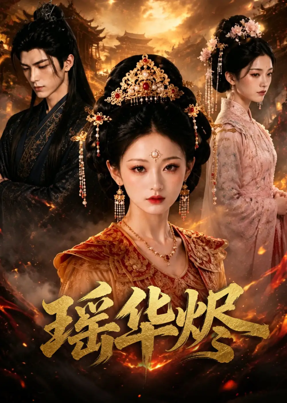 《瑶华烬（40集）（夸克网盘）》短剧封面