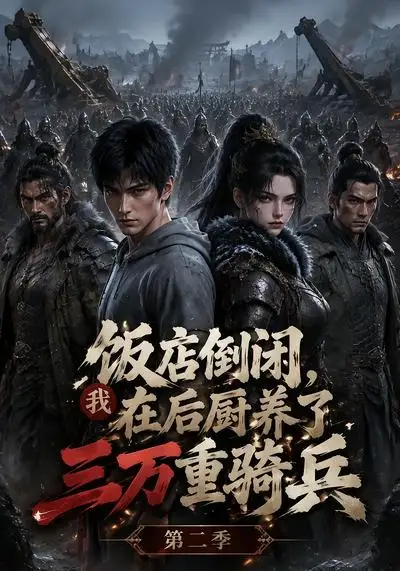 《饭店倒闭，我在后厨养了三万重骑兵第二季（60集）（夸克网盘）》短剧封面