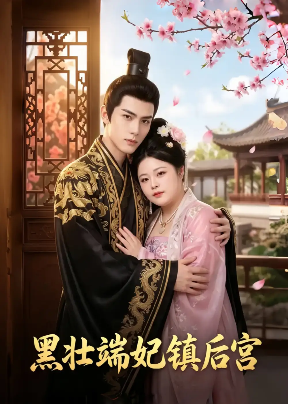 《黑壮端妃镇后宫（66集）（夸克网盘）》短剧封面