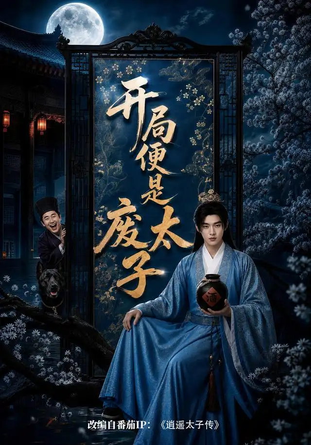 《开局便是废太子（80集）（夸克网盘）》短剧封面