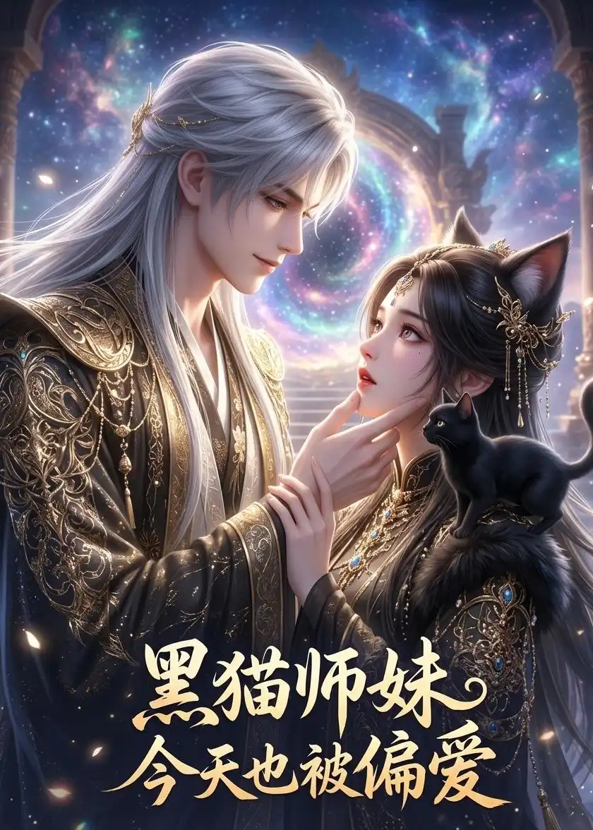 《黑猫师妹今天也被偏爱（113集）AI短剧 (2026)》短剧封面