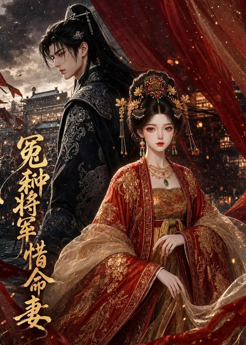 《冤种将军惜命妻（24集）（夸克网盘）》短剧封面