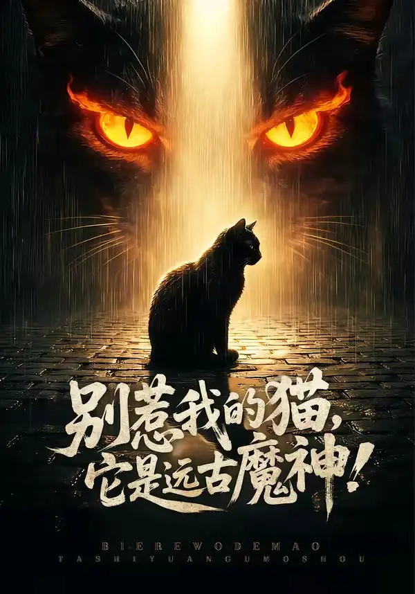 《别惹我的猫，它是远古魔神！（56集）张轶静＆朱光瑞（夸克网盘）》短剧封面