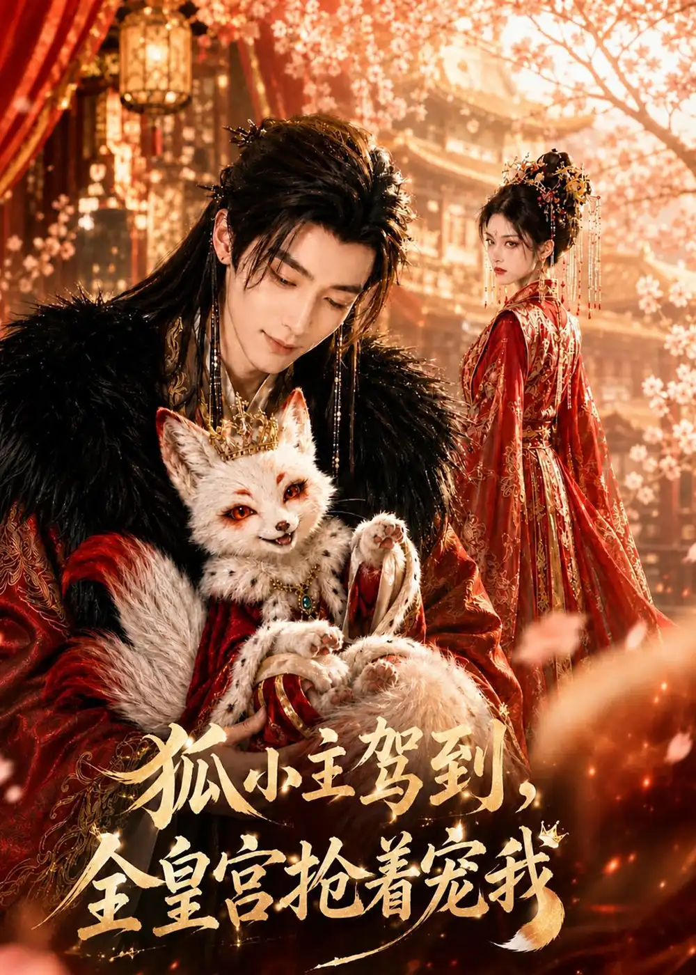 《狐小主驾到，全皇宫抢着宠我（67集）AI短剧 (2026)》短剧封面