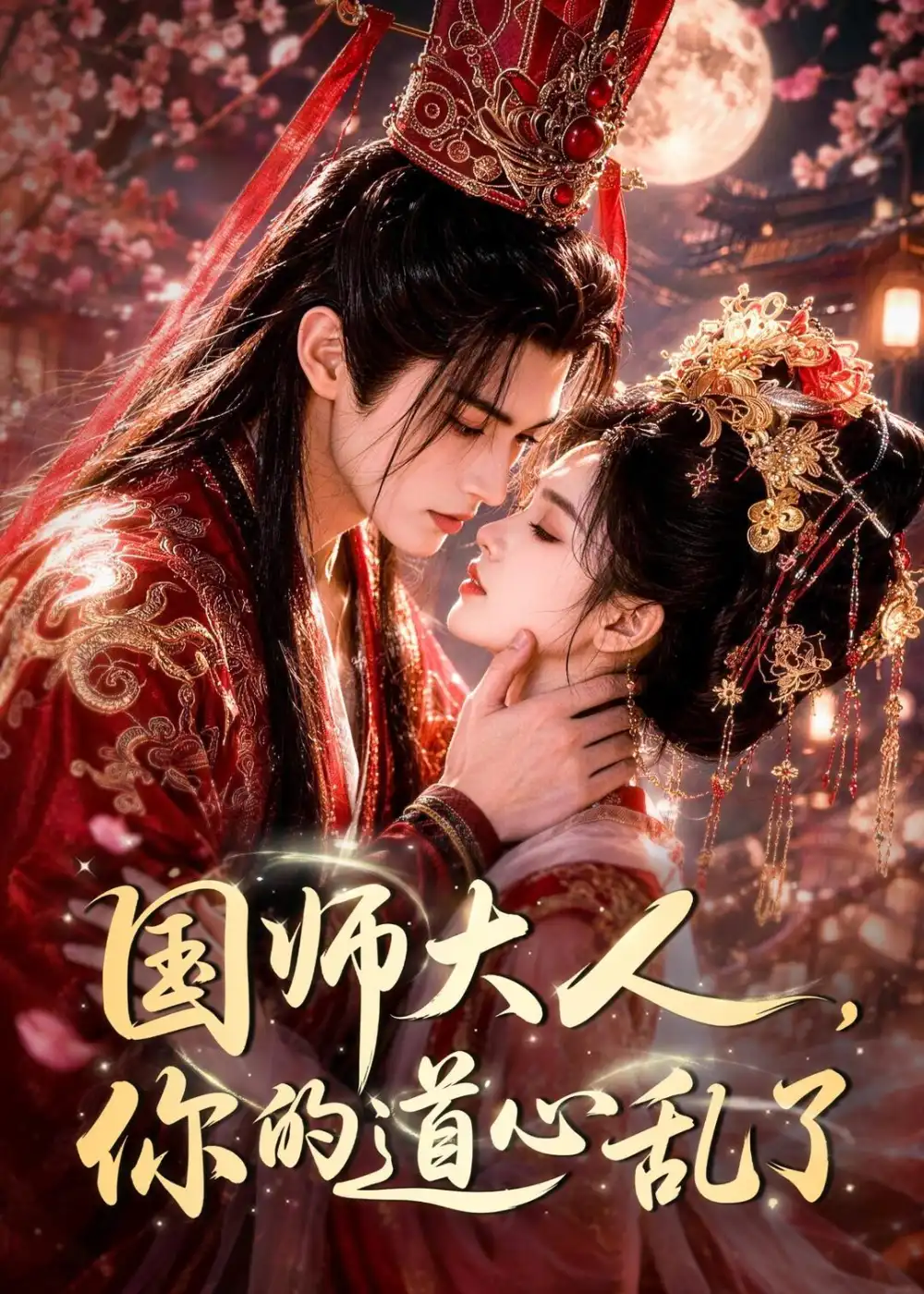 《国师大人，你的道心乱了（100集）（夸克网盘）》短剧封面