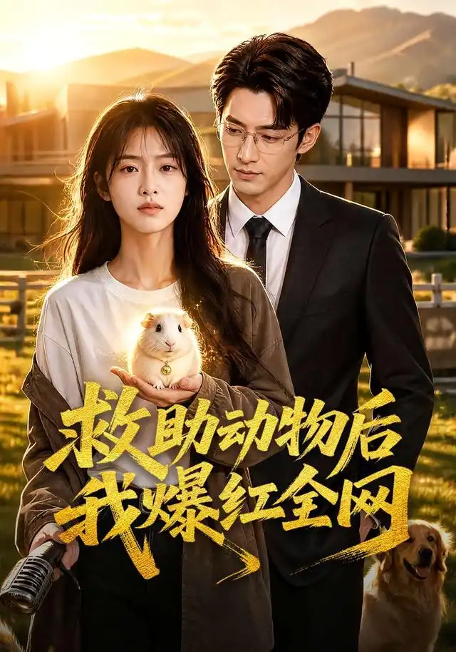《救助动物后我爆红全网（70集）（夸克网盘）》短剧封面