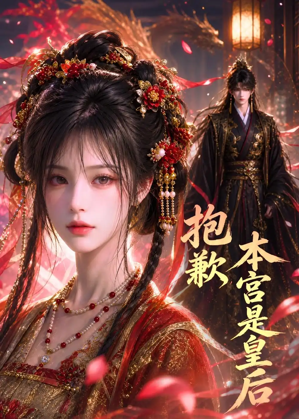 《抱歉本宫是皇后(70集)(夸克网盘)》短剧封面