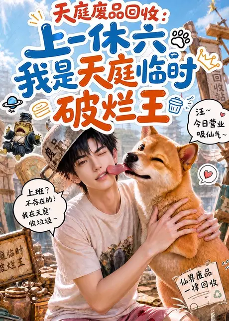 《天庭废品回收上一休六我是天庭临时破烂王（34集）（夸克网盘）》短剧封面