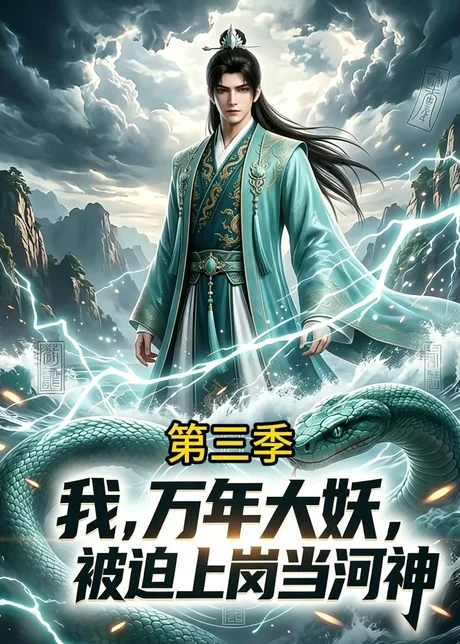 《我，万年大妖，被迫上岗当河神第三季（60集）（百度网盘）》短剧封面