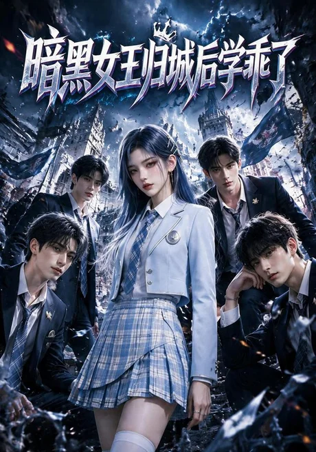 《暗黑女王归城后学乖了(129集)(夸克网盘)》短剧封面