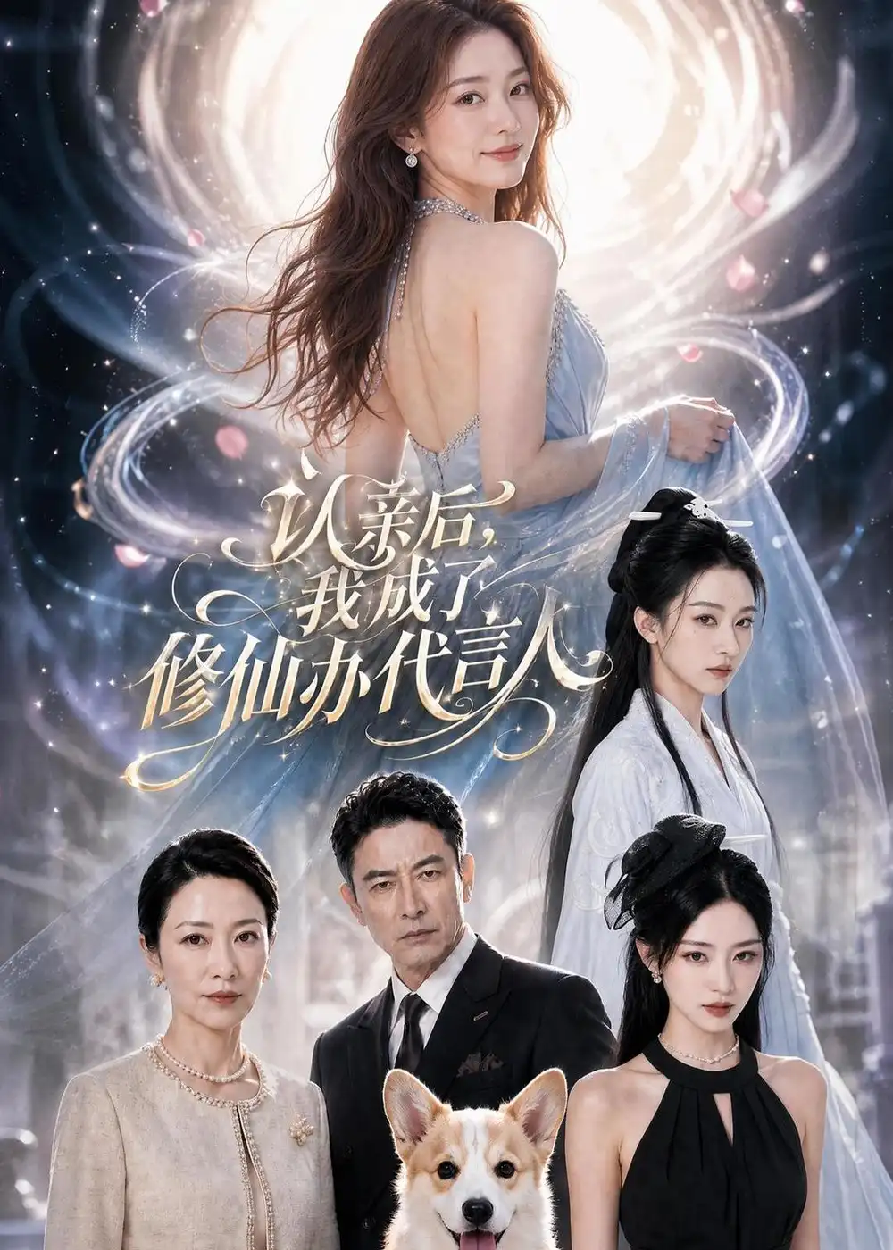 《认亲后，我成了修仙办代言人（51集）（夸克网盘）》短剧封面
