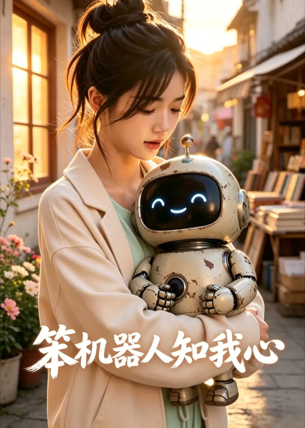 《笨机器人知我心(30集)AI短剧 (2026)》短剧封面