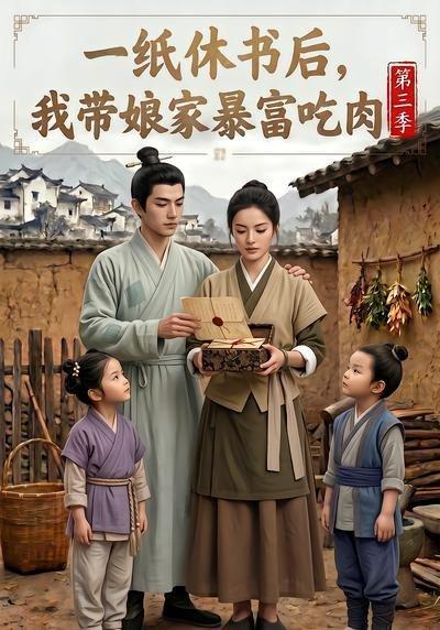 《一纸休书后，我带娘家暴富吃肉第三季》短剧封面