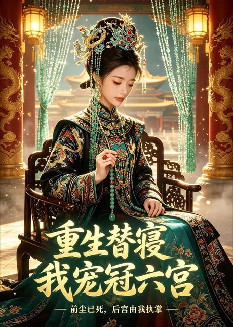 《重生替寝我宠冠六宫（55集）AI短剧 (2026)》短剧封面