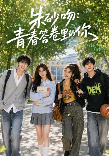 《朱砂吻：青春答卷里的你（132集）（夸克网盘）》短剧封面