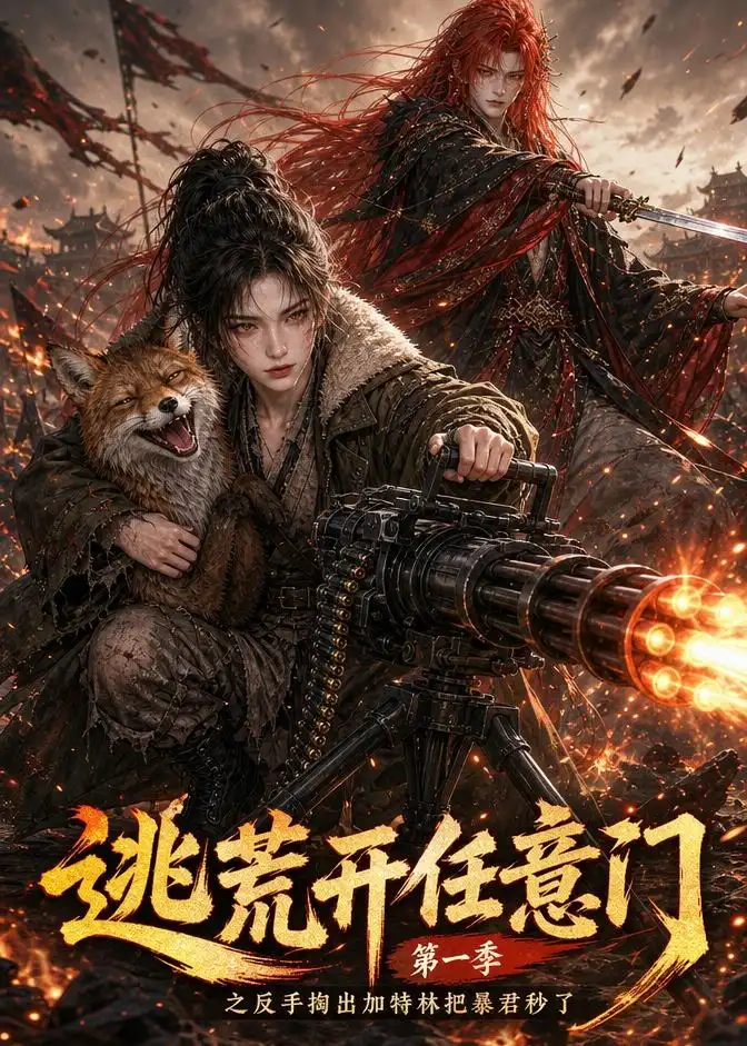 《逃荒开任意门第一季（49集）（夸克网盘）》短剧封面