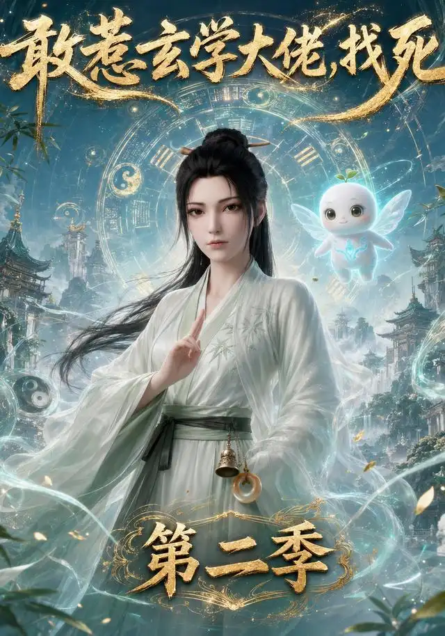 《敢惹玄学大佬，找死第二季（88集）（夸克网盘）》短剧封面