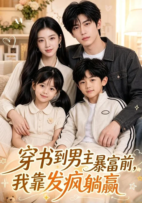 《穿书到男主暴富前，我靠发疯躺赢（80集）（夸克网盘）》短剧封面