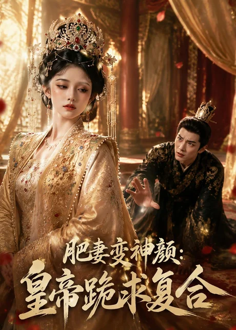 《肥妻变神颜：皇帝跪求复合（72集）Ai短剧（百度网盘）》短剧封面