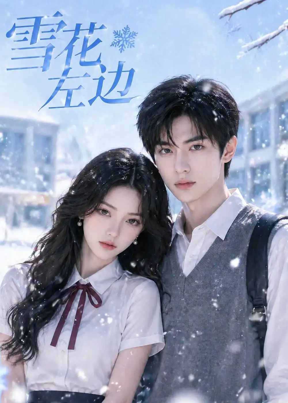 《雪花左边（30集）AI短剧 (2026)》短剧封面