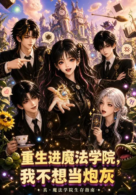 《重生进魔法学院，我不想当炮灰（101集）（夸克网盘）》短剧封面