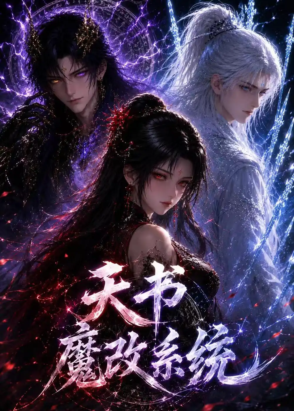 《天书魔改系统（46集）（夸克网盘）》短剧封面