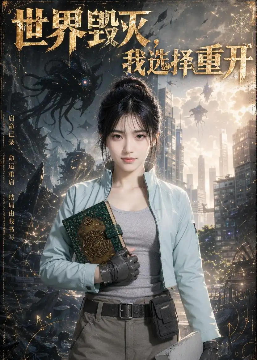 《世界毁灭,我选择重开(62集)AI短剧 (2026)》短剧封面