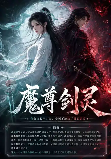 《魔尊剑灵（45集）（夸克网盘）》短剧封面