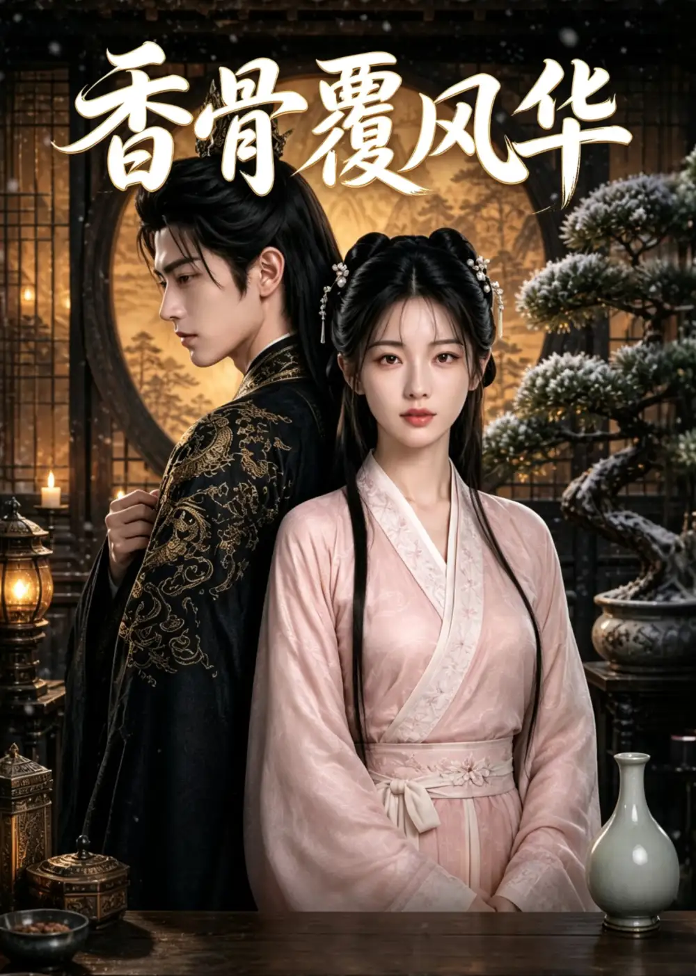 《香骨覆风华（50集）AI短剧 (2026)》短剧封面