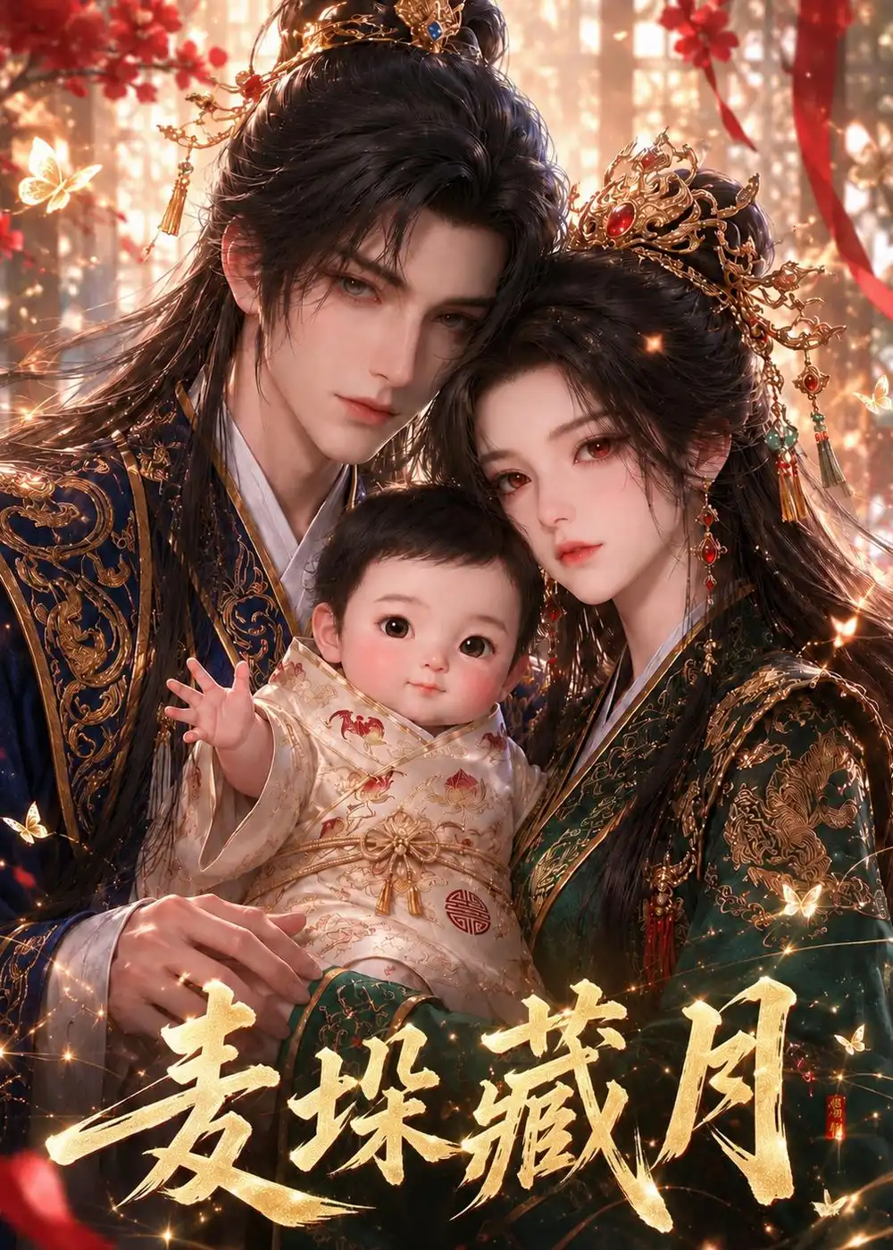 《麦垛藏月（30集）AI短剧 (2026)》短剧封面