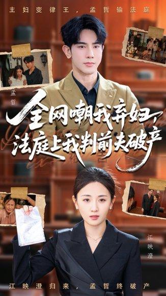 全网嘲我弃妇法庭上我判前夫破产封面图 - 逆袭短剧