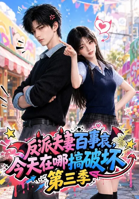 《反派夫妻百事哀今天在哪搞破坏第三季（233集）（夸克网盘）》短剧封面