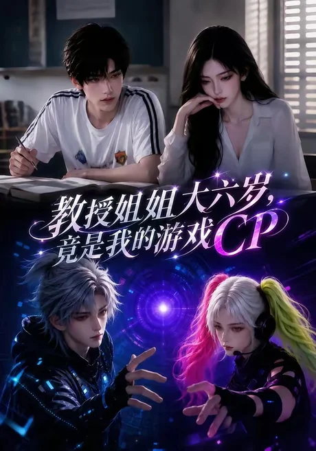 《教授姐姐大六岁，竟是我的游戏CP（82集）（夸克网盘）》短剧封面