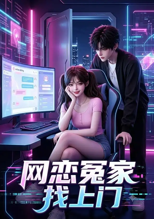 《网恋冤家找上门(42集)(夸克网盘)》短剧封面