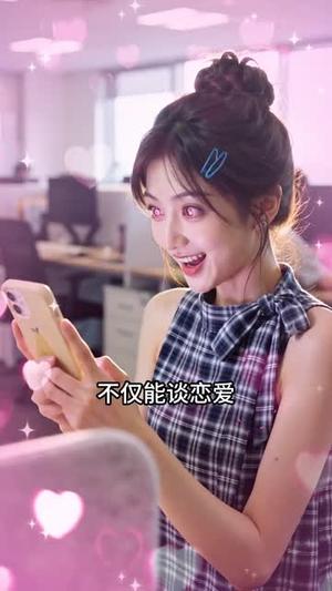 《误把闪婚老公当成AI网恋男友（118集）（夸克网盘）》短剧封面