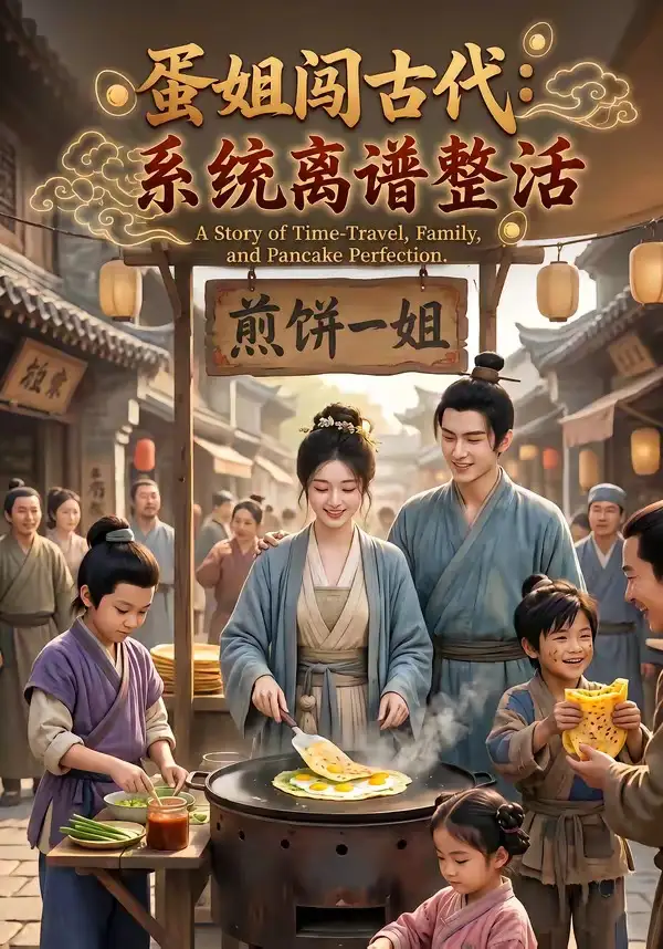 《蛋姐闯古代：系统离谱整活（102集）（夸克网盘）》短剧封面
