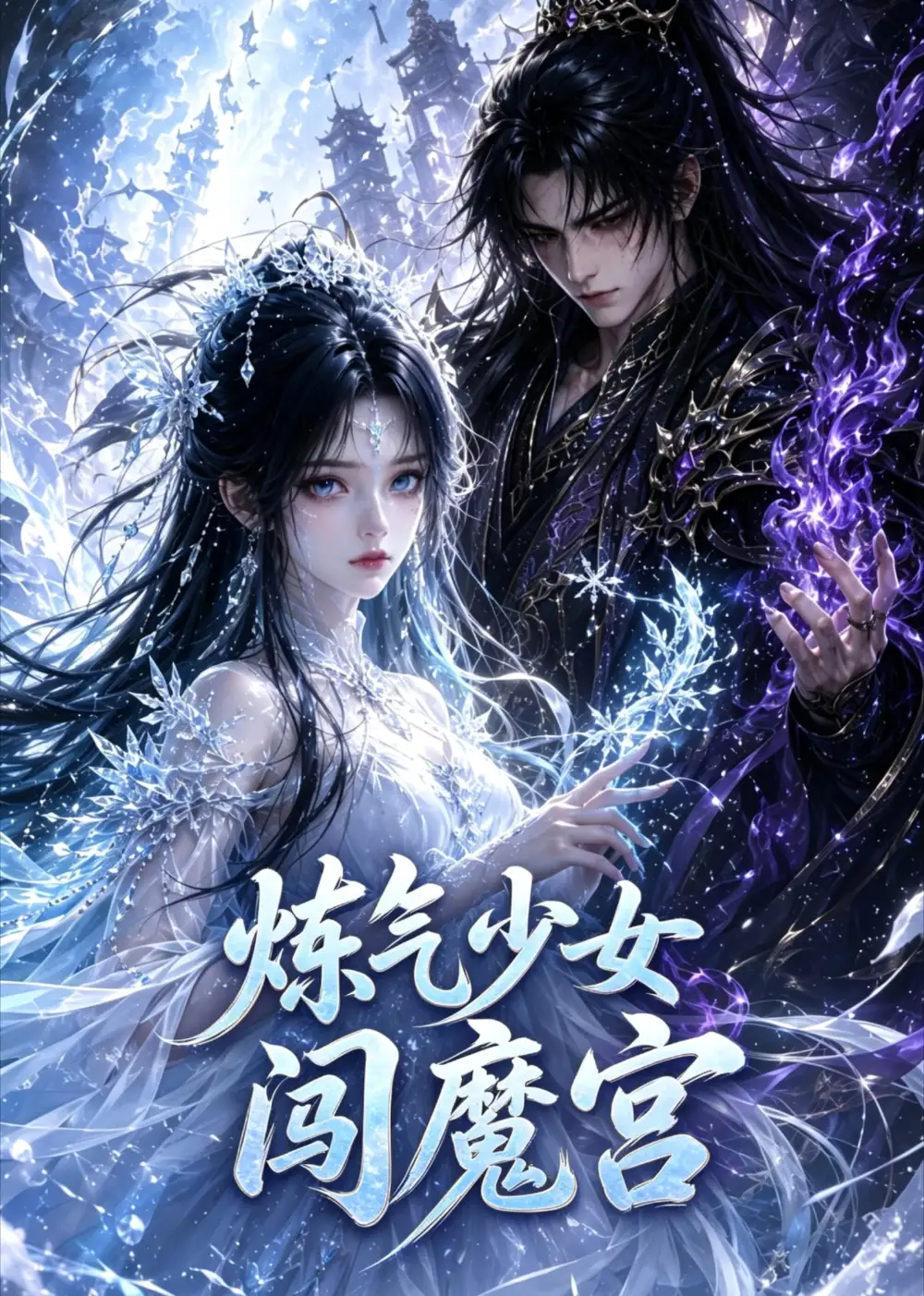 《炼气少女闯魔宫(22集)AI短剧 (2026)》短剧封面