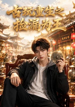 《古玩重生之捡漏为王（49集）AI短剧（夸克网盘）》短剧封面
