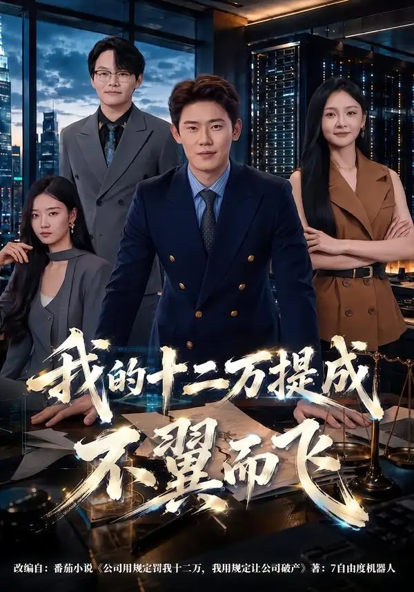 《我的十二万提成不翼而飞（80集）李启骏＆王碧晨（夸克网盘）》短剧封面